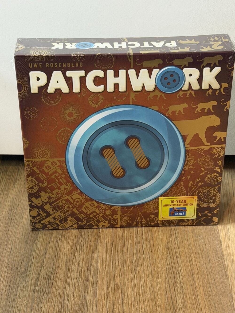 Patchwork 10-Year Anniversary Edition By Uwe Rosenberg Board Game